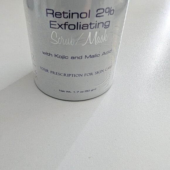 Skin Script Retinol 2% Exfoliating Scrub/Mask SEALED 1.7 oz/ 50 ml - Picture 3 of 7